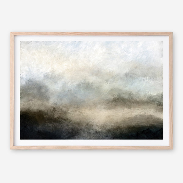 Lake Mist Art Print