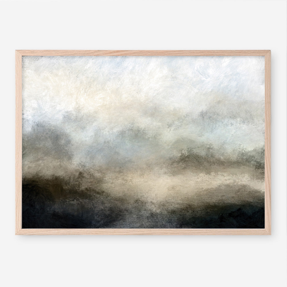 Lake Mist Art Print