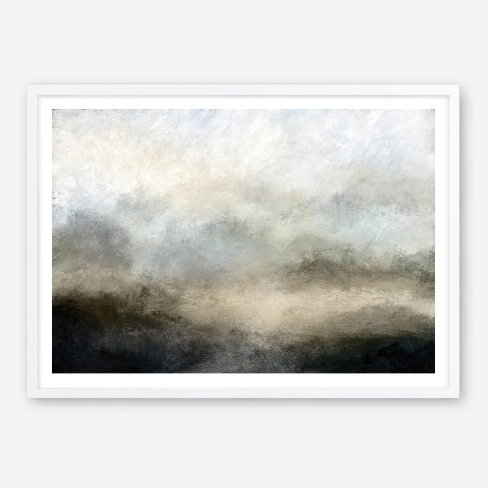 Lake Mist Art Print