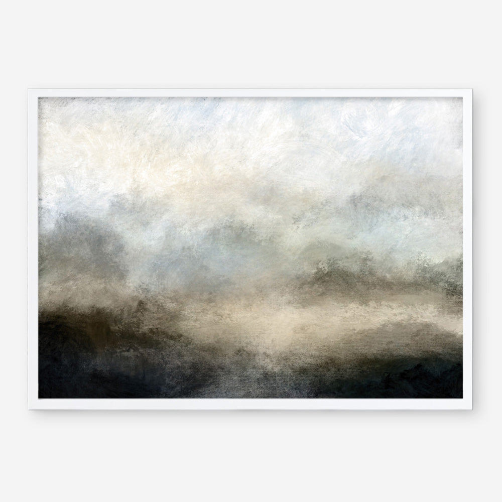 Lake Mist Art Print