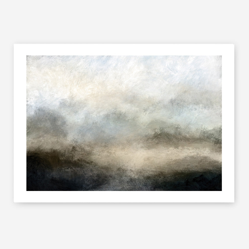 Lake Mist Art Print