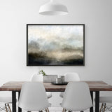 Lake Mist Art Print