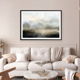 Lake Mist Art Print