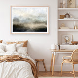 Lake Mist Art Print