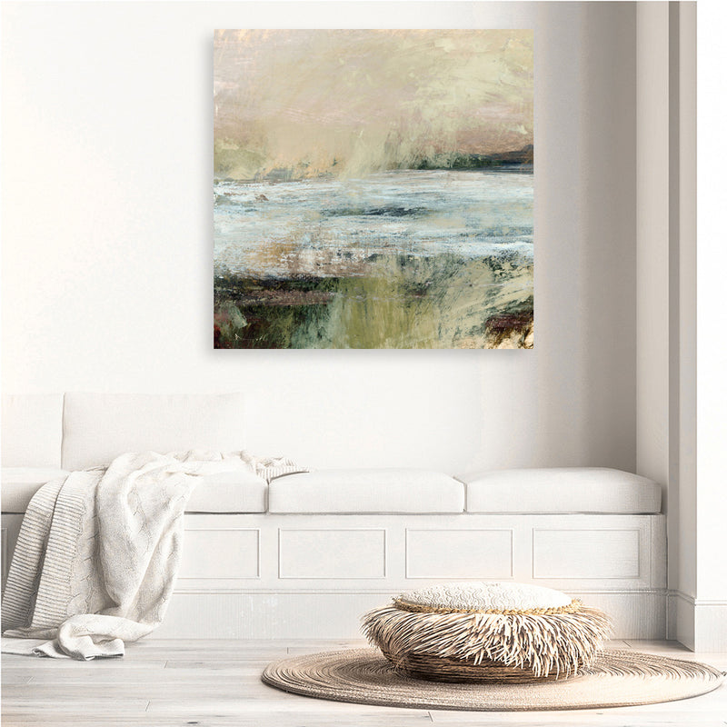 Langstone (Square) Canvas Print
