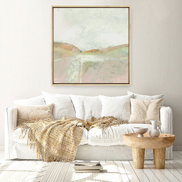 Le Surf (Square) Canvas Print