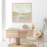 Le Surf (Square) Art Print