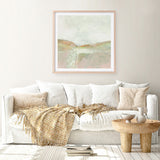 Le Surf (Square) Art Print