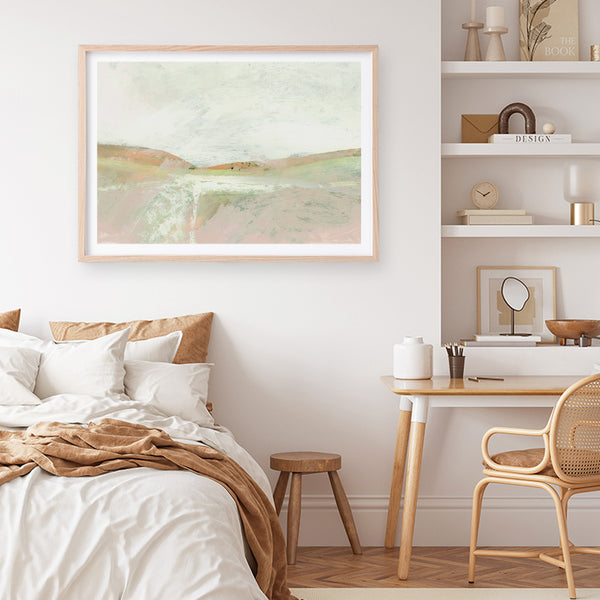 Le Surf Art Print