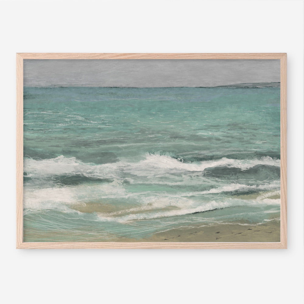East Bank Waves Art Print
