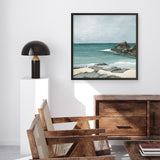 Trevone Bay (Square) Art Print