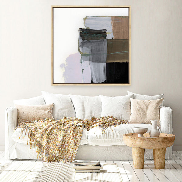 Lune (Square) Canvas Print