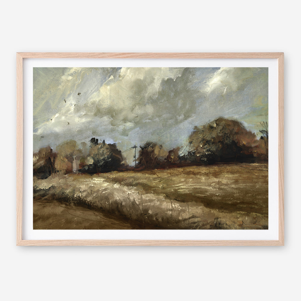 Oak Trees Art Print