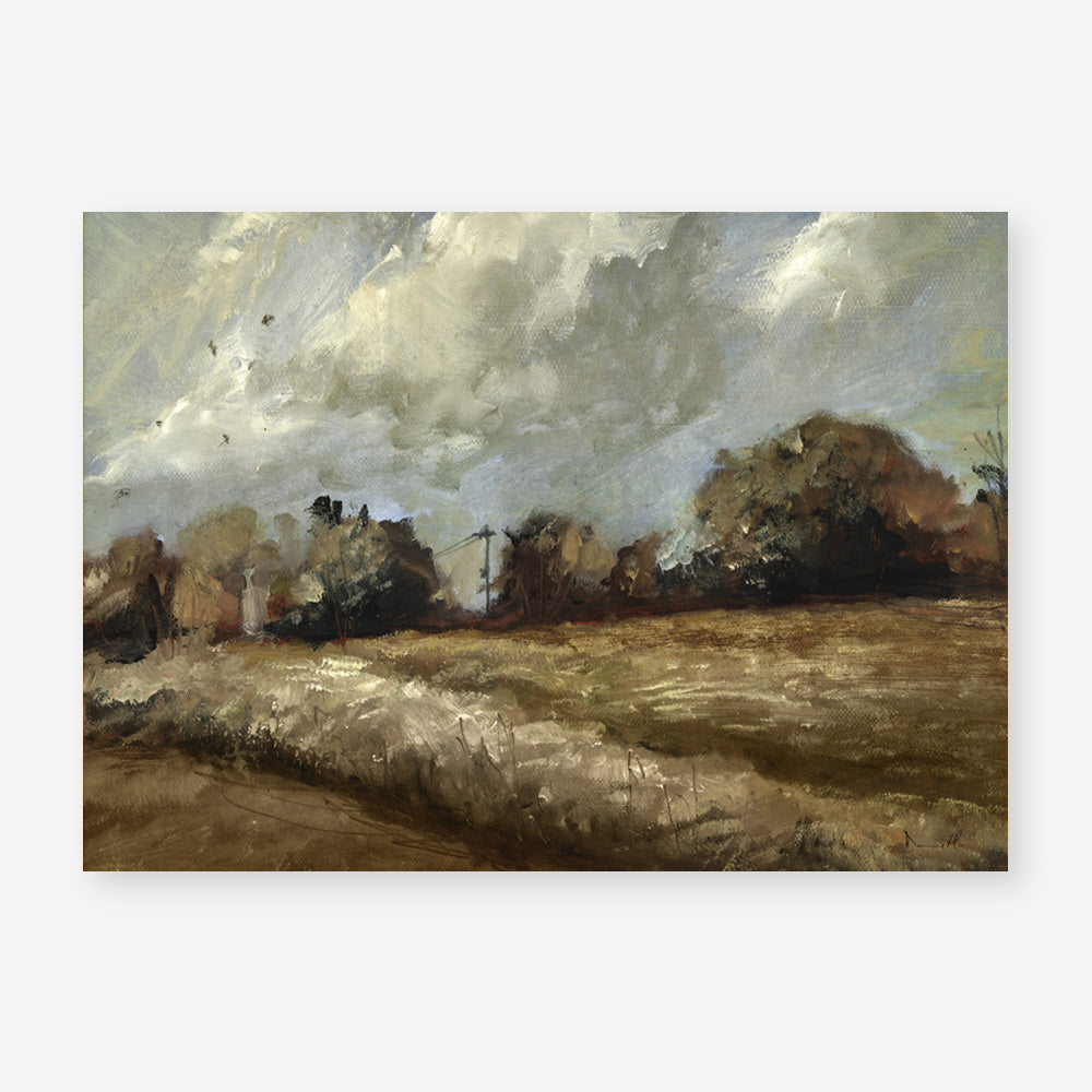 Oak Trees Art Print