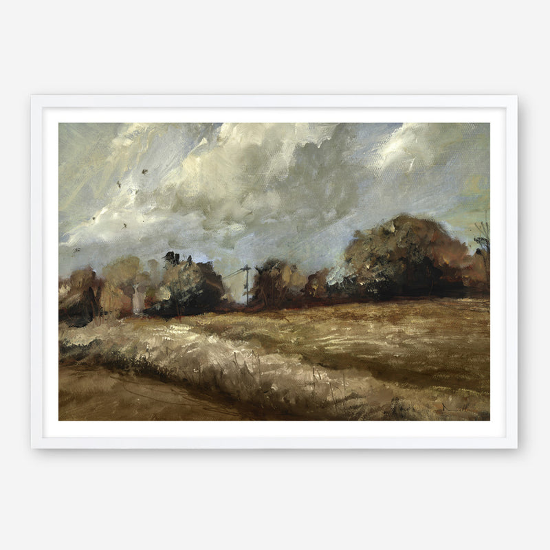 Oak Trees Art Print