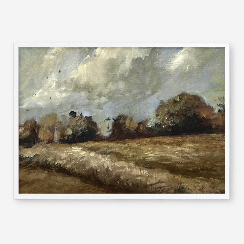 Oak Trees Art Print