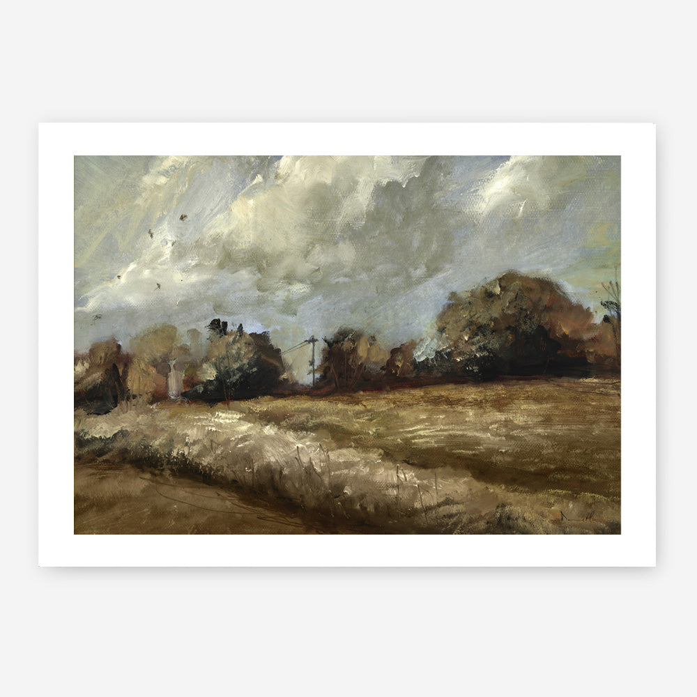 Oak Trees Art Print