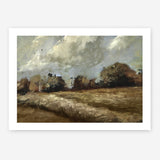 Oak Trees Art Print
