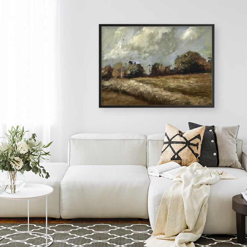 Oak Trees Art Print