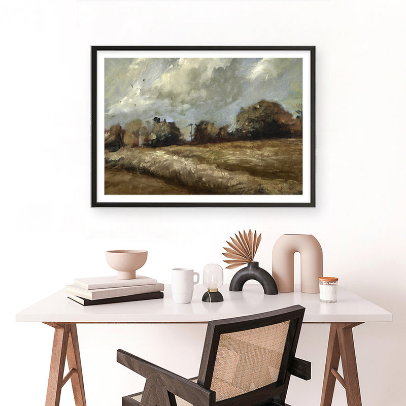 Oak Trees Art Print