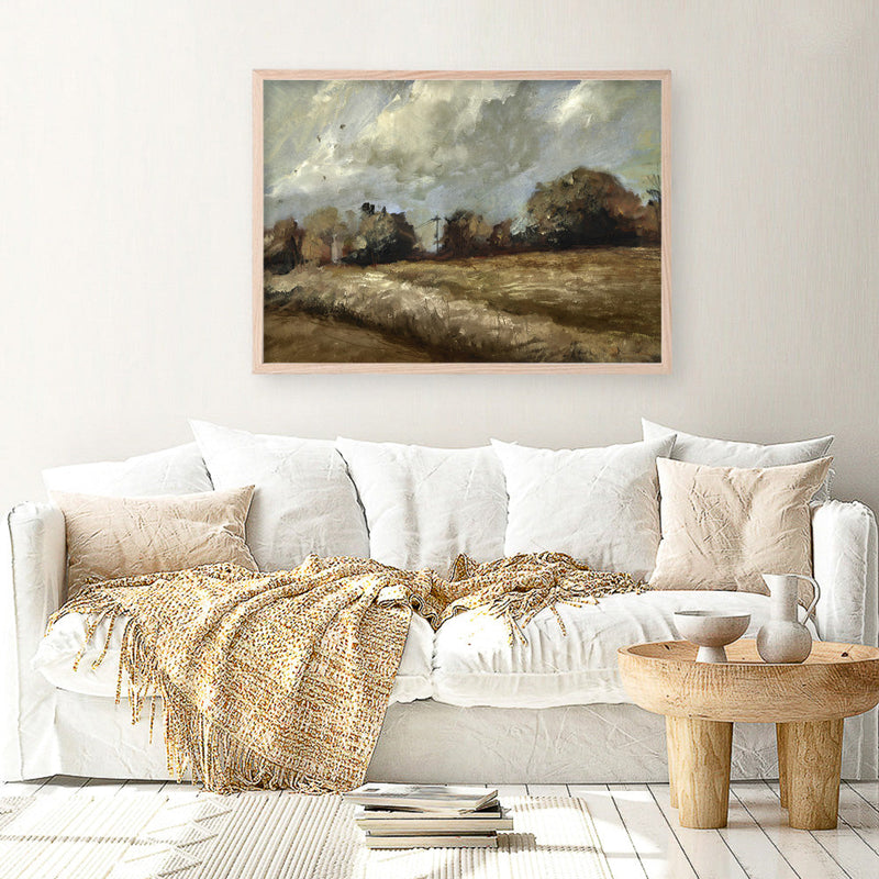 Oak Trees Art Print