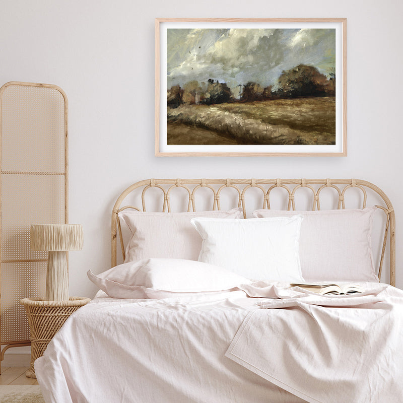 Oak Trees Art Print