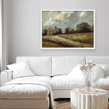 Oak Trees Art Print
