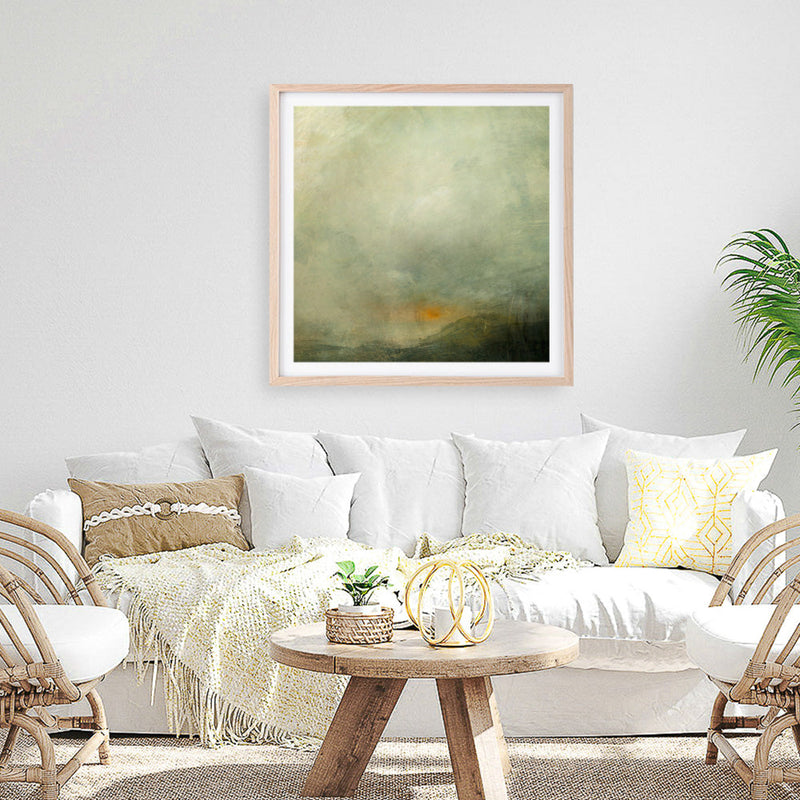Powderham (Square) Art Print