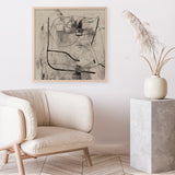 Retreat (Square) Art Print