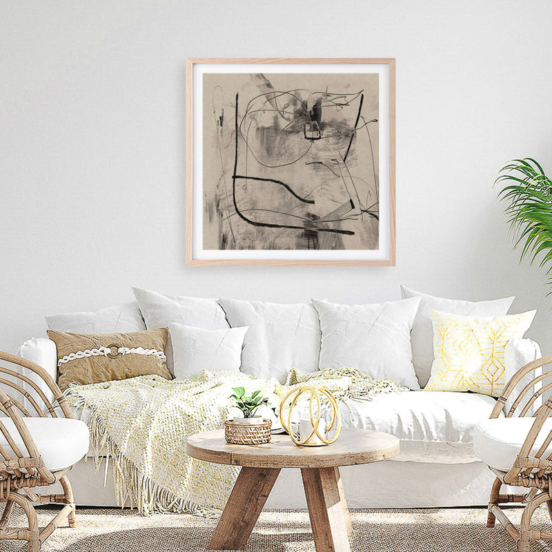 Retreat (Square) Art Print