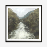 River Gorge (Square) Art Print