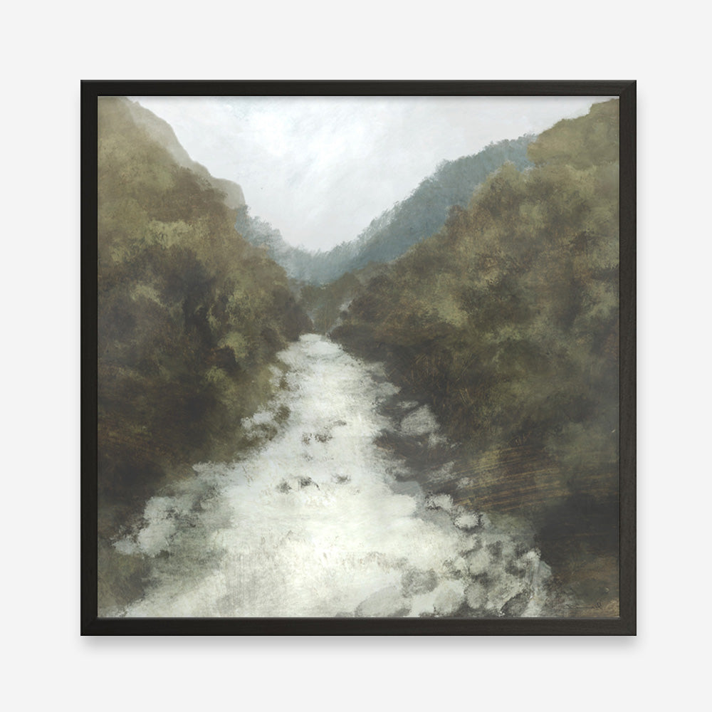 River Gorge (Square) Art Print