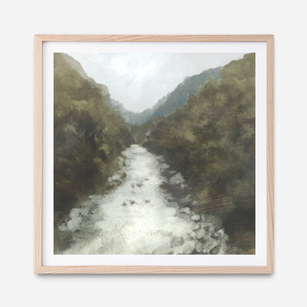 River Gorge (Square) Art Print