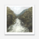 River Gorge (Square) Art Print
