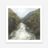 River Gorge (Square) Art Print