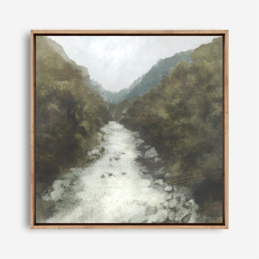 River Gorge (Square) Canvas Print