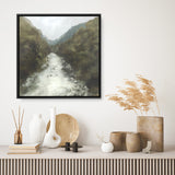 River Gorge (Square) Canvas Print