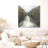 River Gorge (Square) Canvas Print