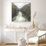 River Gorge (Square) Canvas Print