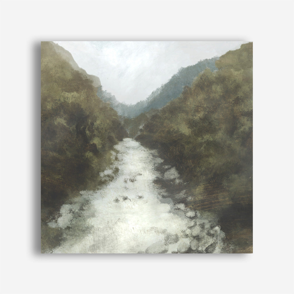 River Gorge (Square) Canvas Print