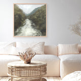 River Gorge (Square) Art Print