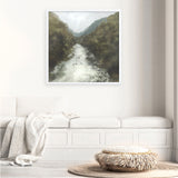 River Gorge (Square) Art Print