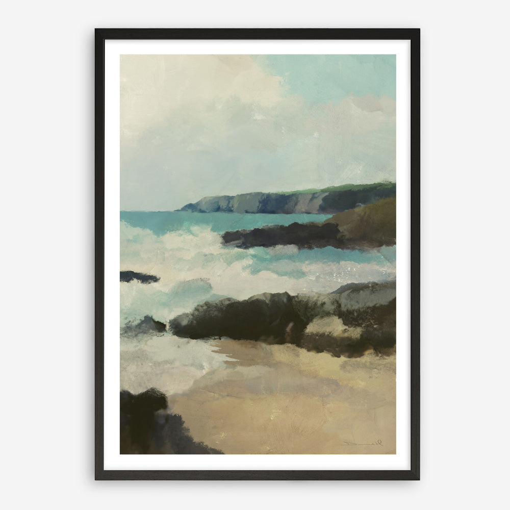 Rocky Beach Art Print