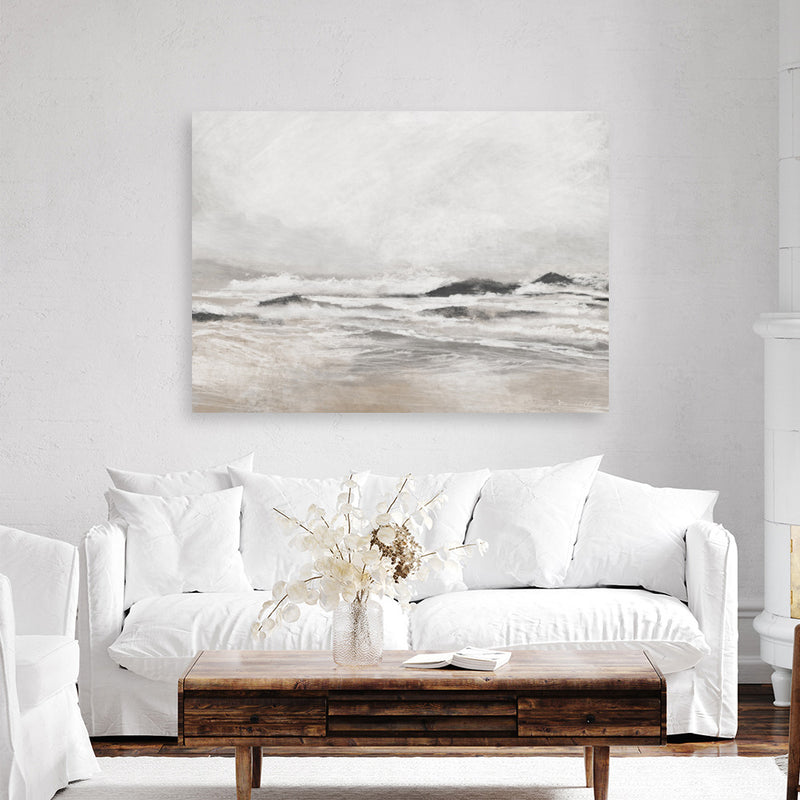 September Coast Canvas Print