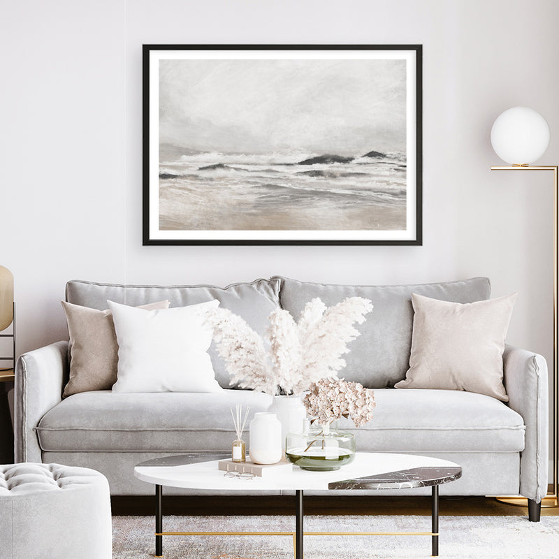 September Coast Art Print