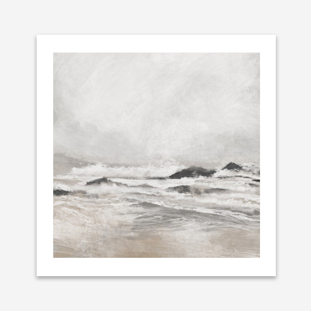 September Coast (Square) Art Print