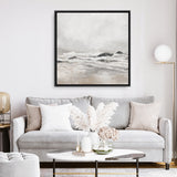 September Coast (Square) Canvas Print