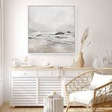 September Coast (Square) Canvas Print
