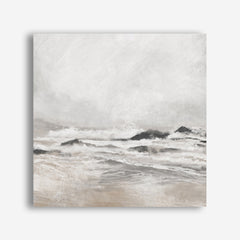 September Coast (Square) Canvas Wall Art Print