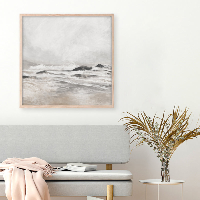 September Coast (Square) Art Print